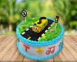 Traffic Signal Theme Cake