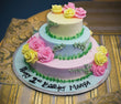 Floral Step Cake