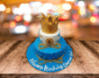 Crowned Birthday Cake